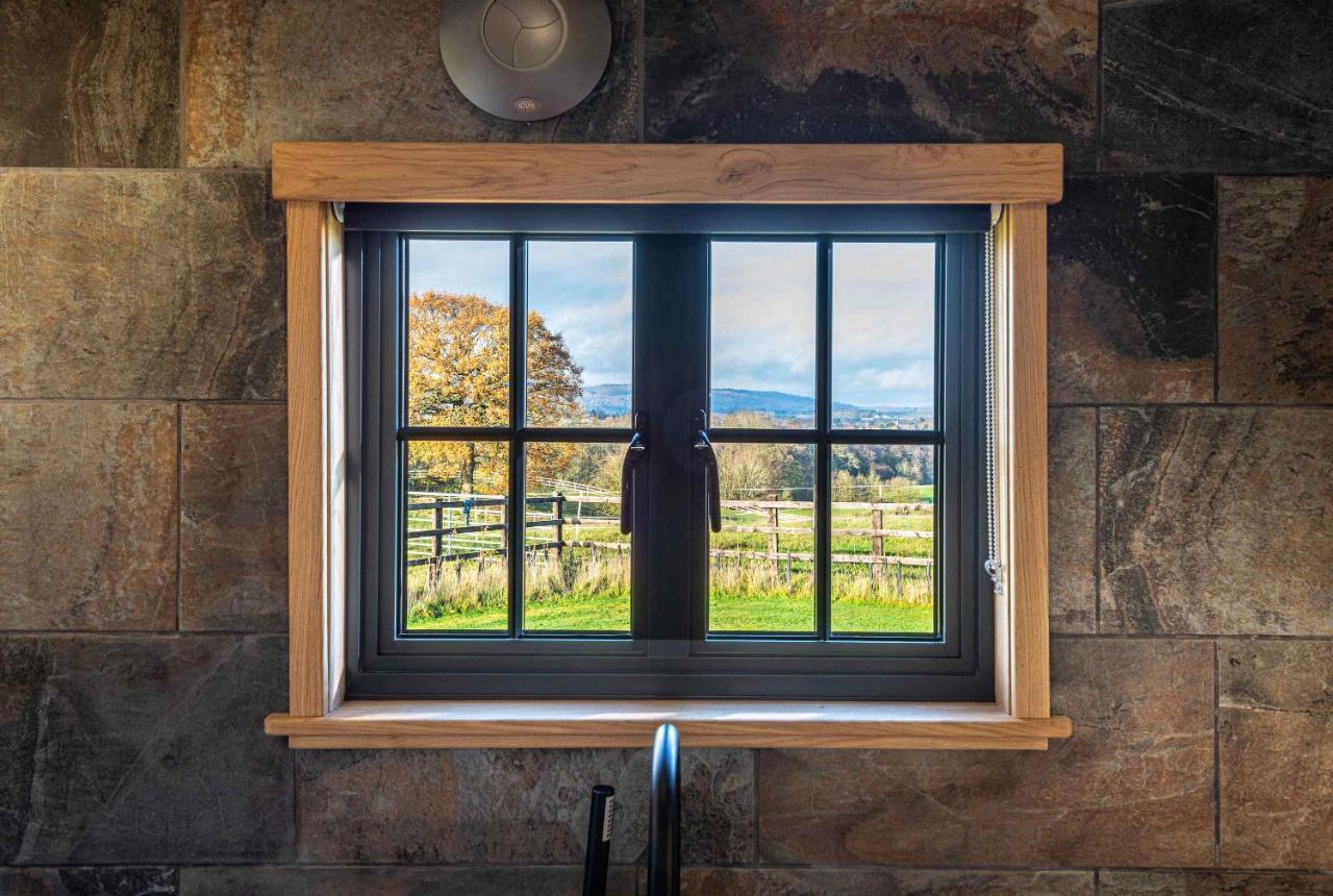 Monkwood Shepherds Hut - Ockeridge Rural Retreats Worcester Eksteriør bilde